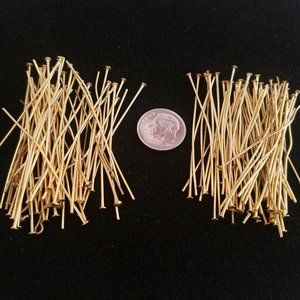 120 2" 50mm Head Pins 28g NEW lot bundle